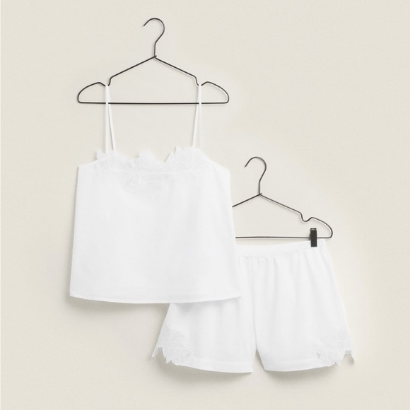 Zara Strappy Floral Top and Shorts - M/L - Picture 7 of 16